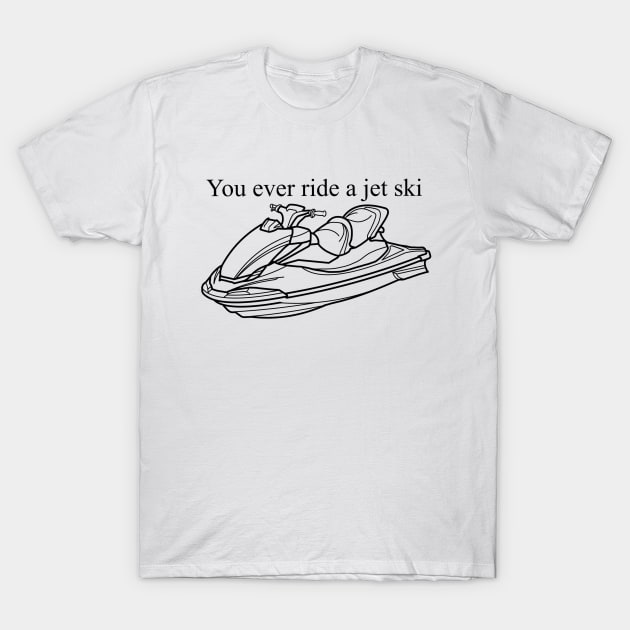 Jet Skiing Prodigy T-Shirt by FallenClock